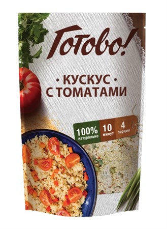 Кускус с томатами, 250г, Ярмарка Готово ярм08 - фото 14541
