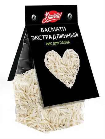 Рис басмати для плова, 350г, Ярмарка Браволли ярм115 - фото 14574