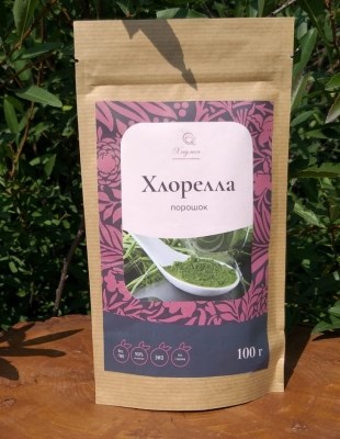 Хлорелла порошок, 100г, Хаумея хаум15 - фото 14819