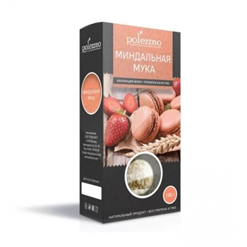 Мука миндальная, 100г, Полеззно пзз14