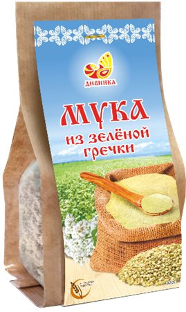 Мука из зеленой гречки, 300г, Дивинка див1 - фото 15466
