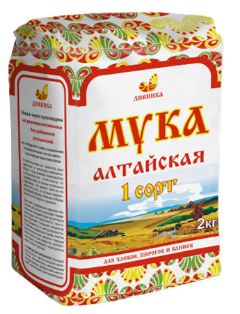 Мука пшеничная 1 сорт, 2кг, Дивинка див7 - фото 15470