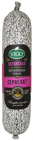 Колбаса сервелат, 400г, Вего вего22 - фото 15858