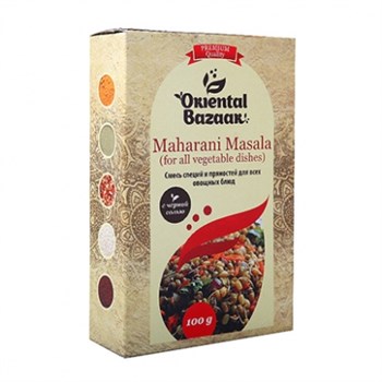 Смесь специй для овощных блюд Maharani universal masala, 100 г, Шри Ганга шг6 - фото 16293