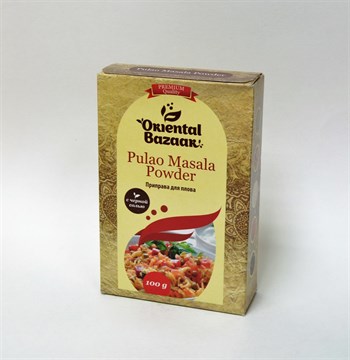 Смесь специй для плова Pulao masala, 100 г, Шри Ганга шг20 - фото 16303
