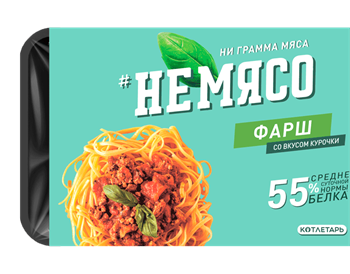 Фарш со вкусом курицы, 500г, неМясо немясо6 - фото 18158