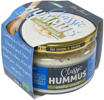 Хумус классический, 200г, Полезные продукты пп6 - фото 18169