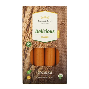Сосиски Delicious Classic, 200г, Краснодар ввк21 - фото 18397