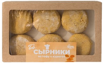 Сырники из тофу с курагой, 300г, Бо бо19 - фото 18916