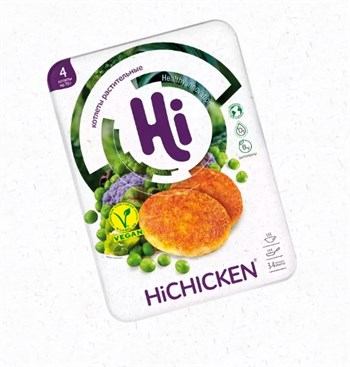 Котлета растительная HiChicken, 280г, Эфко эфко35 - фото 19473