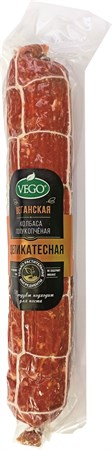 Колбаса полукопченая Деликатесная, 400г, Вего вего180 - фото 19779
