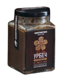 Урбеч из темного льна, 260мл, Добрые традиции добтр41 - фото 20100