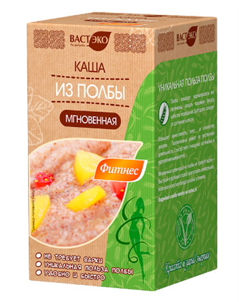Крем-каша из полбы мгновенная, 200г, Вастэко васт28 - фото 20410