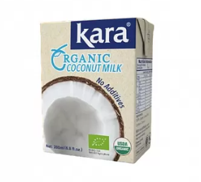 Кокосовое молоко 17% Kara, 200мл мкк26