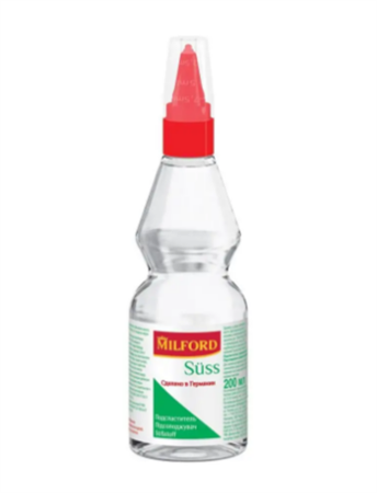 Сахарозаменитель жидкий, 200мл, Milford гур7