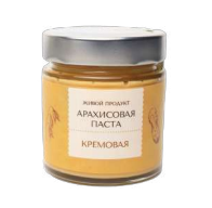 Арахисовая паста Кремовая, 200г, Живой продукт жпр039