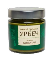 Урбеч из ядер Конопли, 200г, Живой продукт жпр010