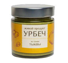 Урбеч Тыква, 200г, Живой продукт жпр022