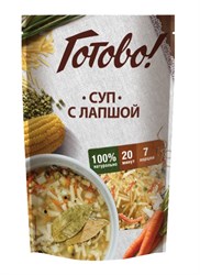 Суп с лапшой, 150г, Ярмарка Готово ярм015