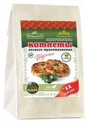 Смесь котлетная чечевичная с чесноком, 230г, Вкусное дело вкд18