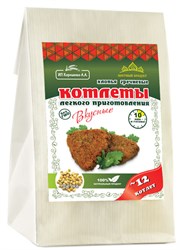 Смесь котлетная гречневая с чесноком, 230г, Вкусное дело вкд12