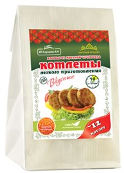 Смесь котлетная красная чечевица с асафетидой, 230г, Вкусное дело вкд13