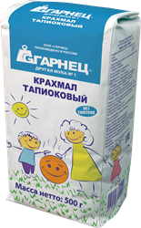 Крахмал тапиоковый, 500г, Гарнец гар3