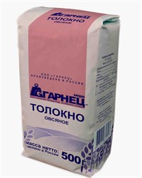 Толокно овсяное, 500г, Гарнец гар46