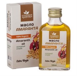 Масло амарантовое, 100мл, Кладовая здоровья актр3