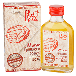 Масло грецкого ореха, 100мл, Радоград рдг01