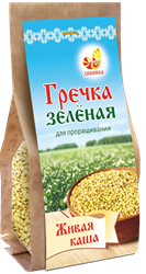 Гречка зеленая для проращивания, 500г, Дивинка див32