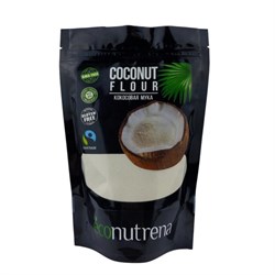 Мука кокосовая органическая, 250г, Econutrena