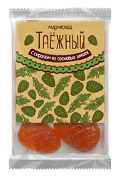 Мармелад Таежный, 124г, Сибирский кедр сибкедр23