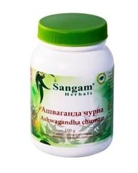 Ашваганда чурна, 100г, Сангам сангам3