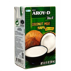 Кокосовое молоко AroyD, 250мл мкк3