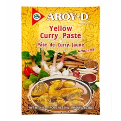 Паста карри желтая, 50г, AroyD пк5