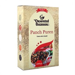 Смесь пяти специй Panch puren, 100 г, Шри Ганга шг5