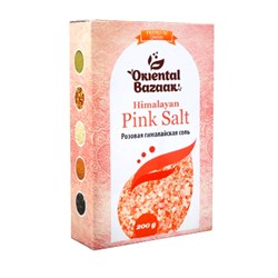 Соль розовая гималайская Oriental Bazaar, 200г шг07