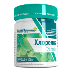 Хлорелла порошок, 100г, КЗ кз2110