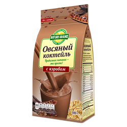 Коктейль овсяный с кэробом, 300г, КЗ кз217
