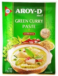 Паста карри зеленая, 50г, AroyD пк01
