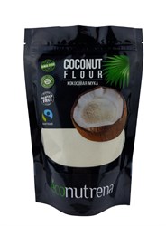 Мука кокосовая органическая, 500г, Econutrena