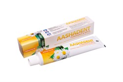 Зубная паста Ромашка и мята, 100г, Ааша ааша20