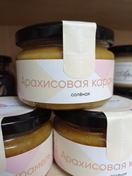 Арахисовая карамель соленая, 200г, Урбечная