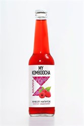 Комбуча Малина, 0,33л, My komboocha komb5