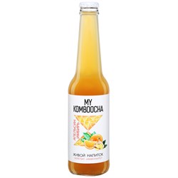 Комбуча Апельсин-имбирь, 0,33л, My komboocha komb4