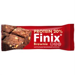 Батончик финиковый с протеином Брауни, 30г, Finix фру10