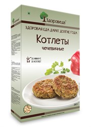 Котлеты чечевичные, 280г, Здороведа аи4
