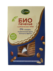 Биопеченье с орехом, 150г, Грин злак гринзл2