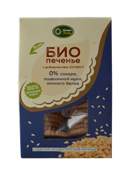 Биопеченье с кунжутом, 150г, Грин злак гринзл1